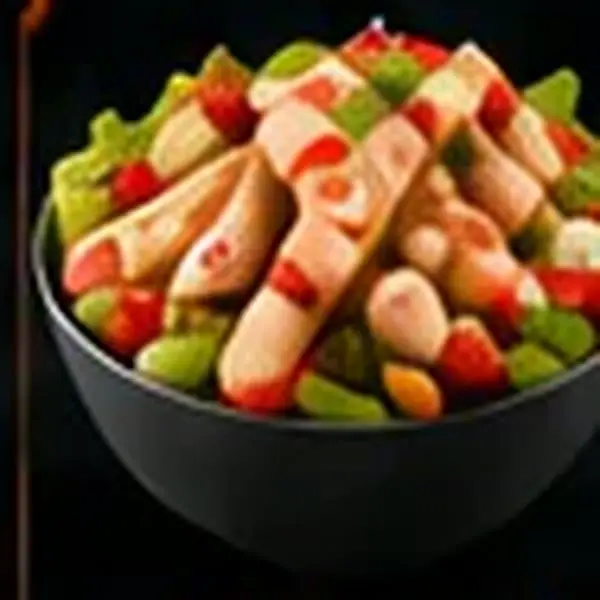 Grilled Chicken Ranch Salad — Lettuce, Grilled chicken, Ranch dressing, Parmesan, Cherry tomatoes