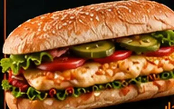 Zee Spicy Peri Peri Chicken — Grilled chicken, Spicy peri peri sauce, Jalapeño, Lettuce, Ciabatta bread